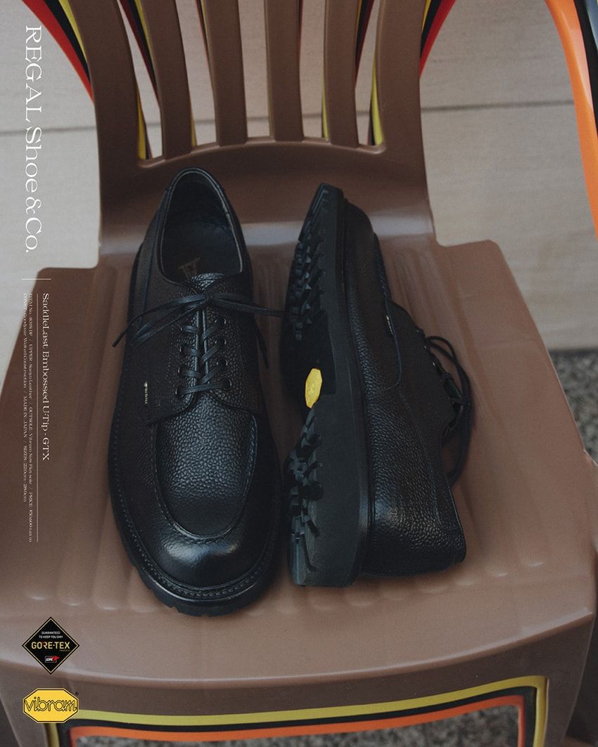 ゴアテックス搭載のUチップとローファーが「リーガル」から。ビブラムソールでスベりしらず！ - 1枚目の画像