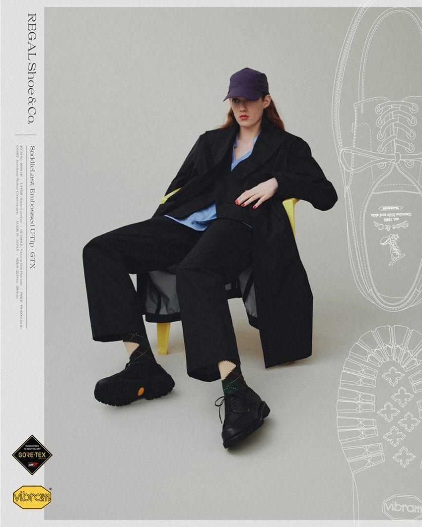 ゴアテックス搭載のUチップとローファーが「リーガル」から。ビブラムソールでスベりしらず！ - 12枚目の画像