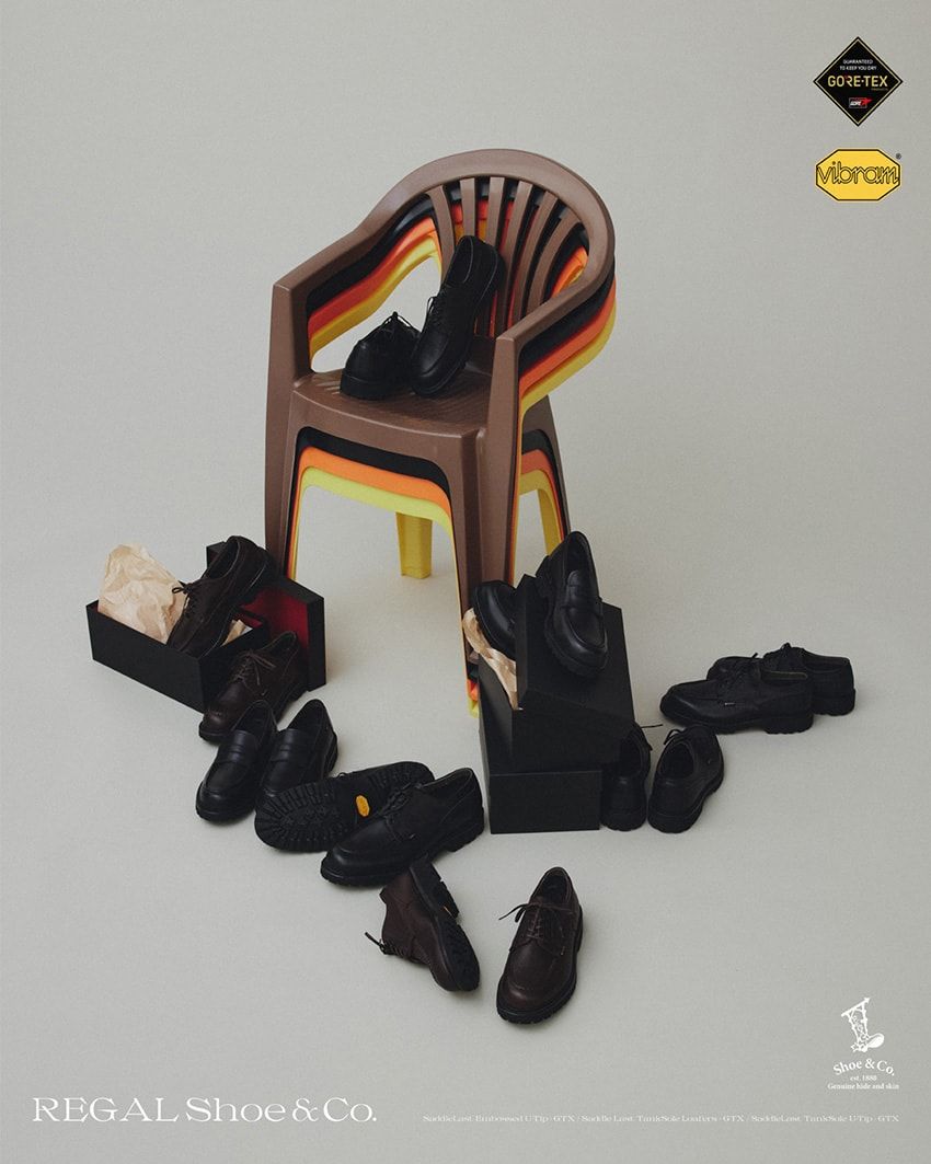 ゴアテックス搭載のUチップとローファーが「リーガル」から。ビブラムソールでスベりしらず！ - 15枚目の画像