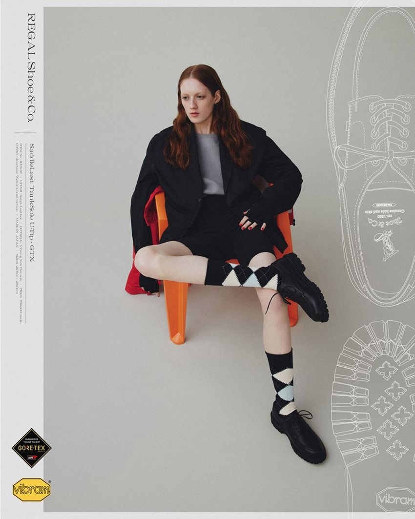 ゴアテックス搭載のUチップとローファーが「リーガル」から。ビブラムソールでスベりしらず！ - 20枚目の画像