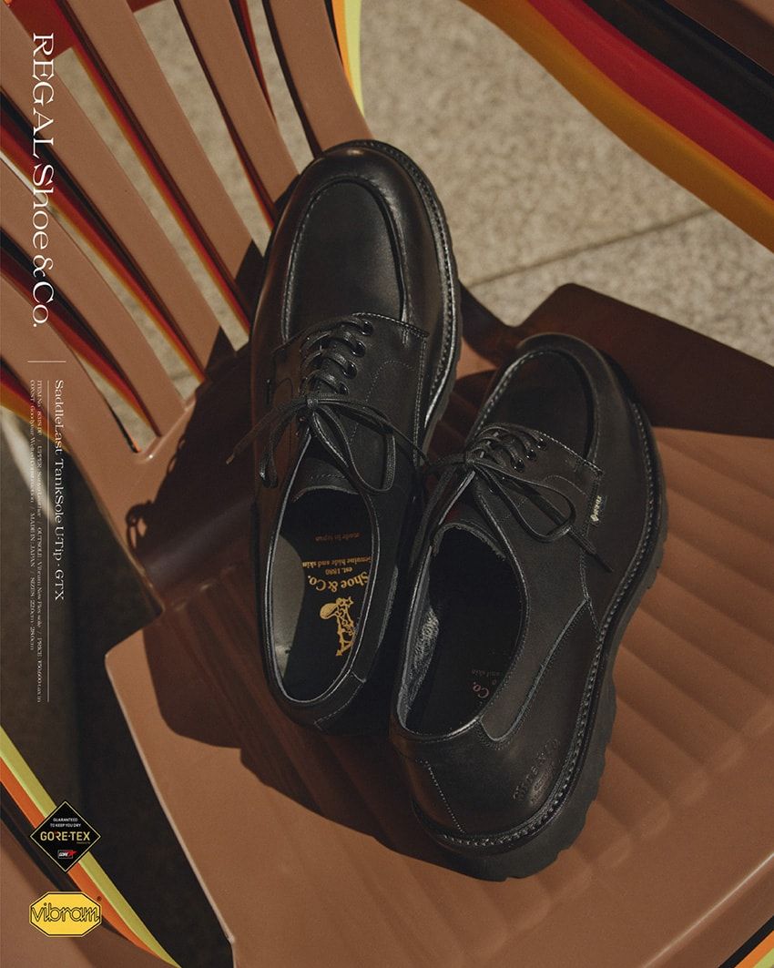 ゴアテックス搭載のUチップとローファーが「リーガル」から。ビブラムソールでスベりしらず！ - 21枚目の画像