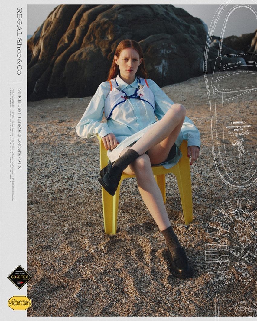 ゴアテックス搭載のUチップとローファーが「リーガル」から。ビブラムソールでスベりしらず！ - 25枚目の画像