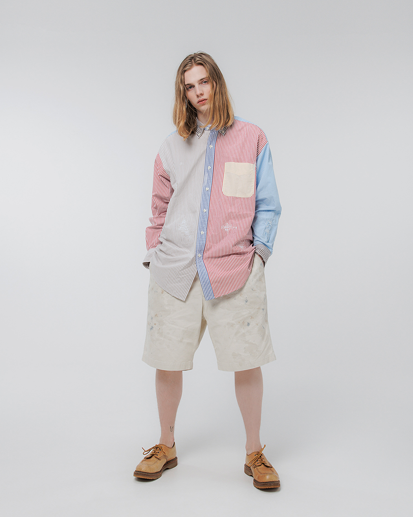 BDシャツ、ショーツ、Tシャツ。春夏の必須アイテムでこなれる「ビームス×バウワウ」別注品 - 2枚目の画像