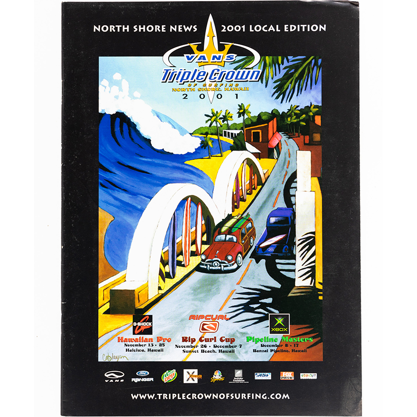 3名にプレゼント】サーフ界の父、ランディ・ラリックの「トリプル