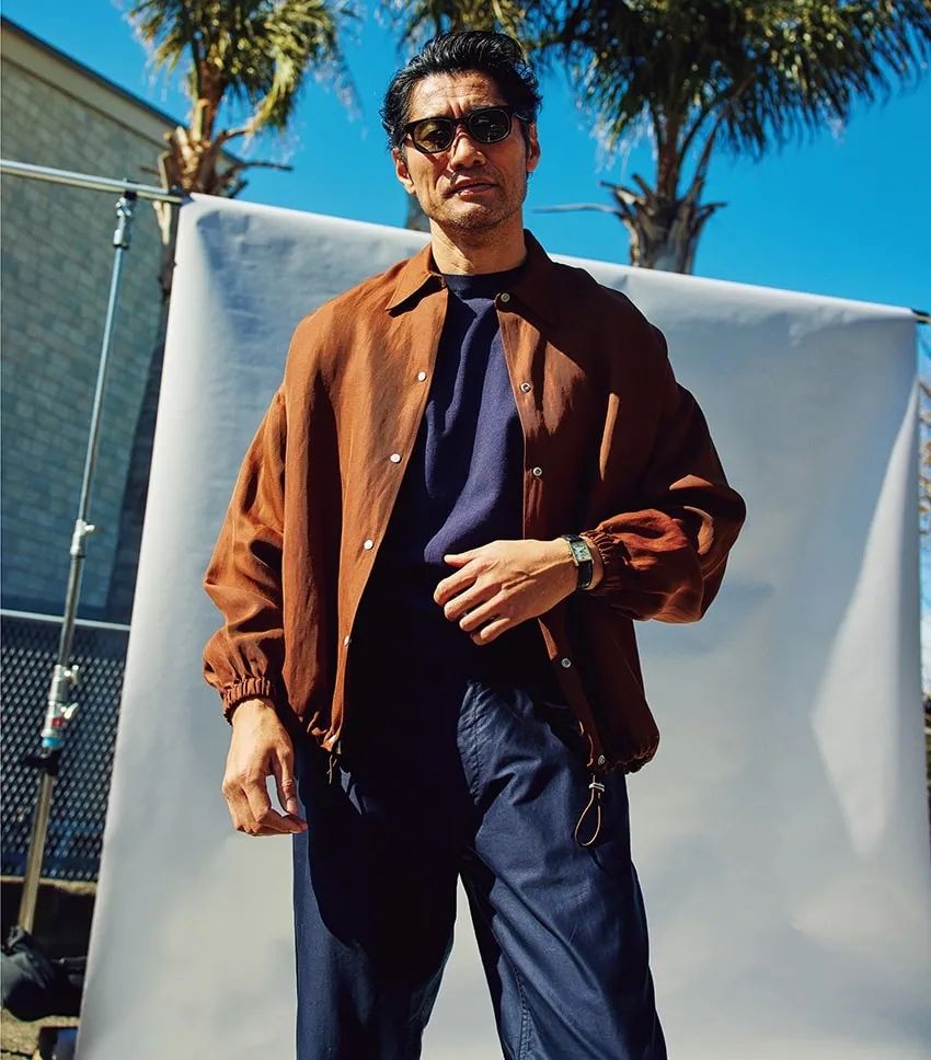 清潔感ある大人カジュアルに欠かせない“青い服”。最新コーディネイト術を総まとめ！ - 3枚目の画像