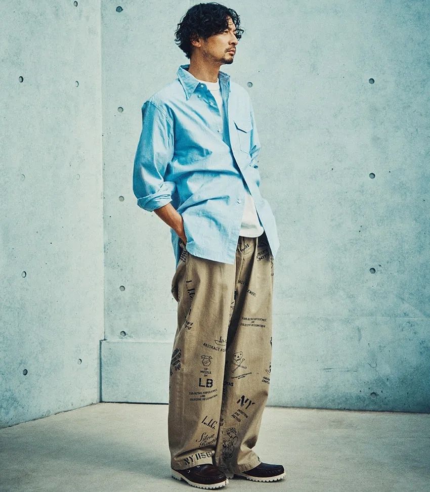 【季節の変わり目に役立つファッション】万能色“青”をテーマにシャツ、カーデ、アウトドア服など - 5枚目の画像