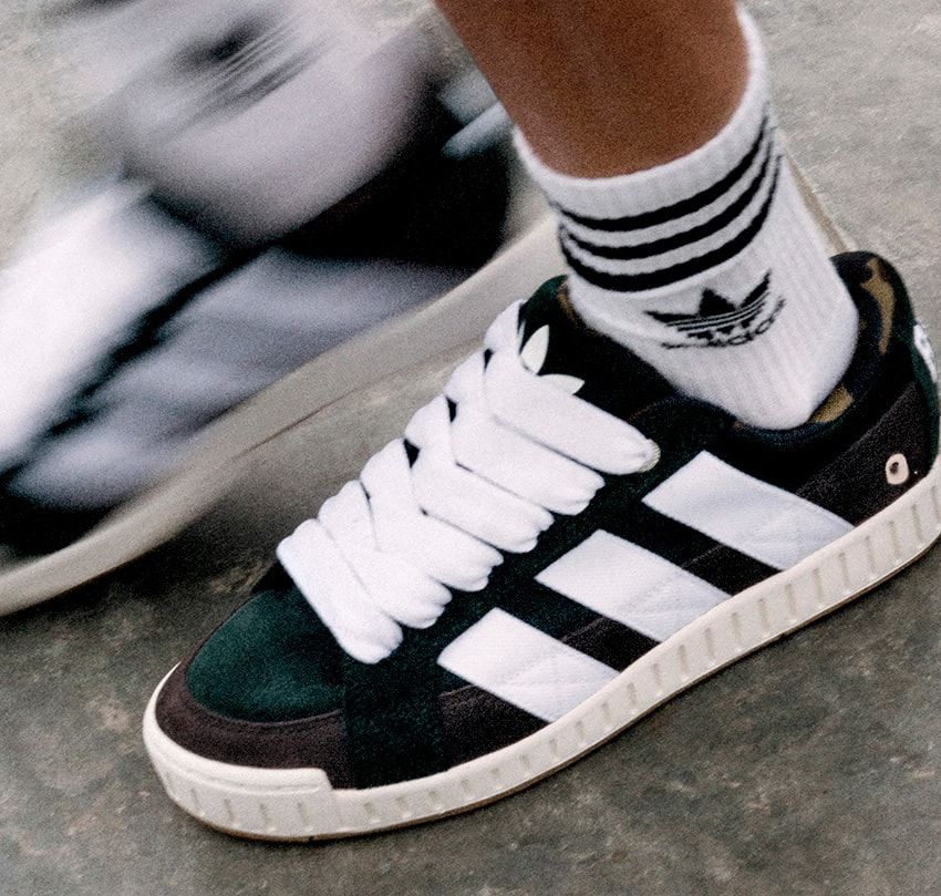 アディダス オリジナルスがエイプとコラボ！96年の1stカモ＆ファットレースのロースーツ - 12枚目の画像