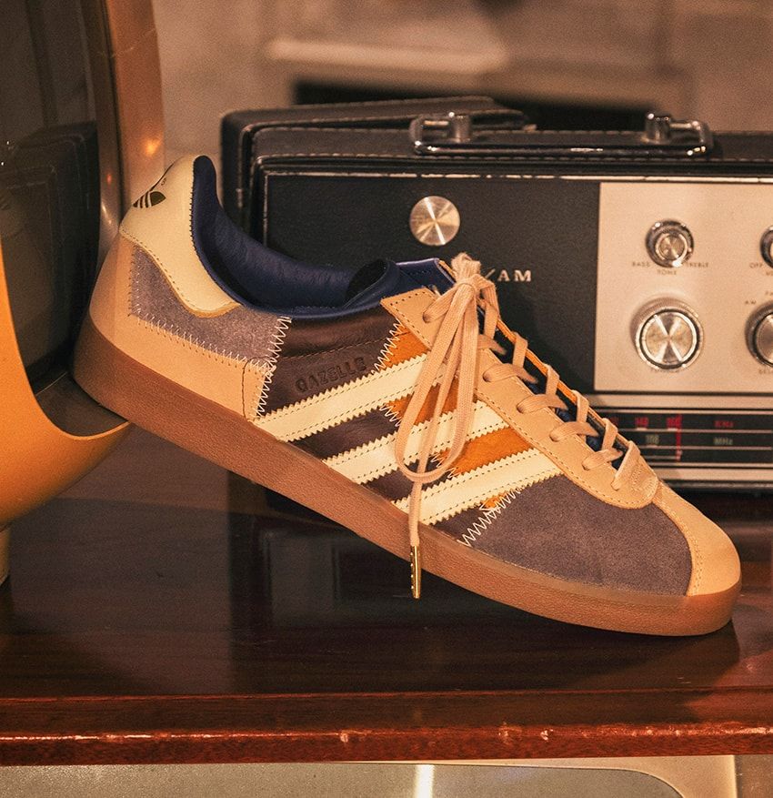 アトモス別注「ガゼル 85」は素材違いのパッチワークデザイン。履き込めば経年変化も楽しめる！ - 10枚目の画像