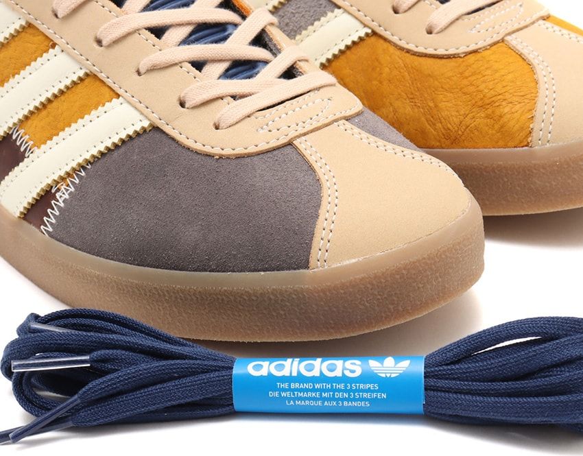 アトモス別注「ガゼル 85」は素材違いのパッチワークデザイン。履き込めば経年変化も楽しめる！ - 17枚目の画像