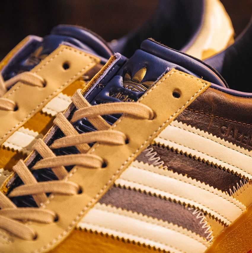 アトモス別注「ガゼル 85」は素材違いのパッチワークデザイン。履き込めば経年変化も楽しめる！ - 18枚目の画像