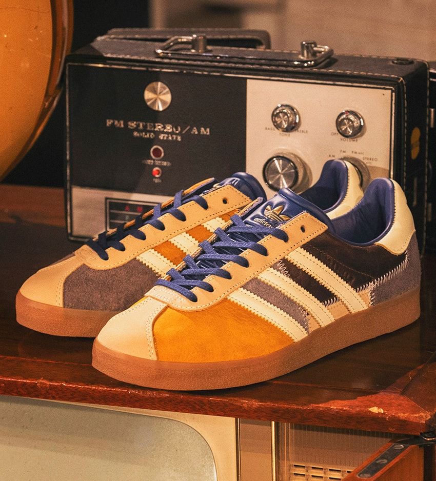 アトモス別注「ガゼル 85」は素材違いのパッチワークデザイン。履き込めば経年変化も楽しめる！ - 20枚目の画像