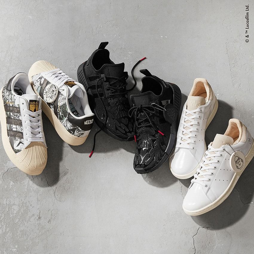 スター・ウォーズの人気キャラで彩るアディダス オリジナルス。NANZUKA所属アーティストがコラボ - 9枚目の画像
