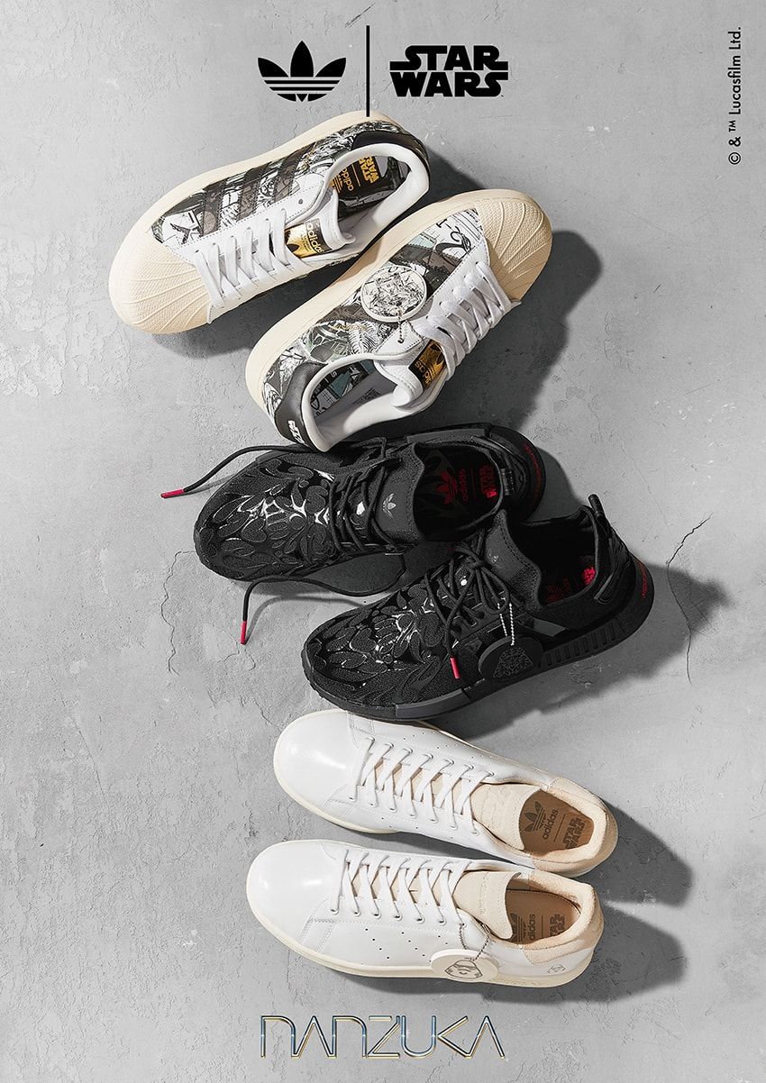 スター・ウォーズの人気キャラで彩るアディダス オリジナルス。NANZUKA所属アーティストがコラボ - 11枚目の画像