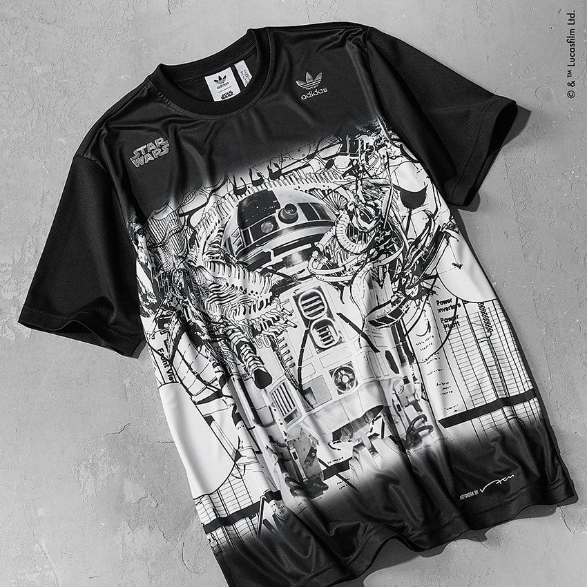 スター・ウォーズの人気キャラで彩るアディダス オリジナルス。NANZUKA所属アーティストがコラボ - 14枚目の画像