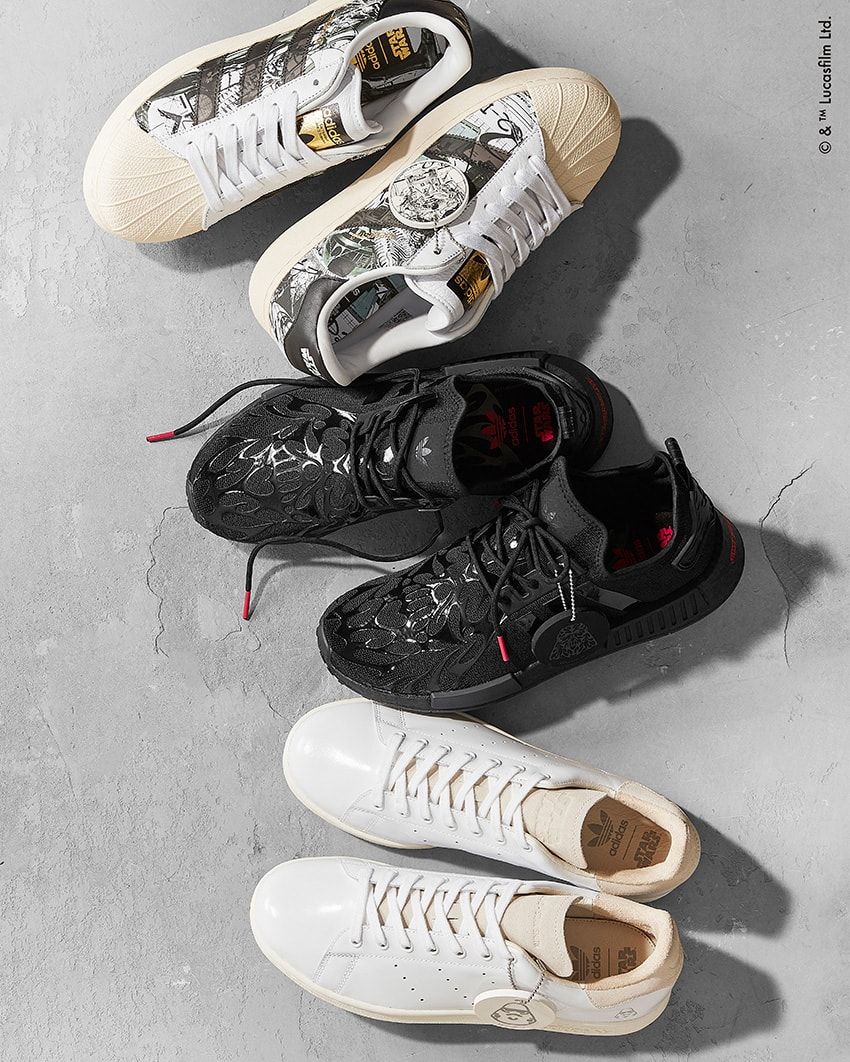 スター・ウォーズの人気キャラで彩るアディダス オリジナルス。NANZUKA所属アーティストがコラボ - 20枚目の画像