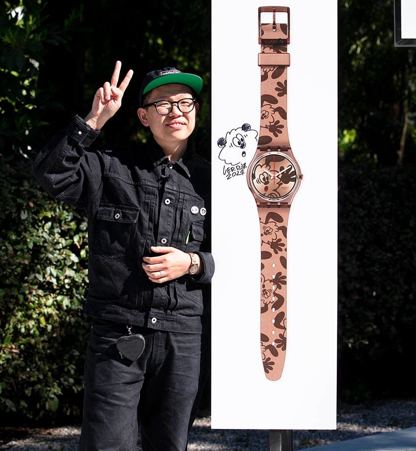 スウォッチがVERDYとコラボレーション！アートウォッチに施された秘密の仕掛けとは - 2枚目の画像