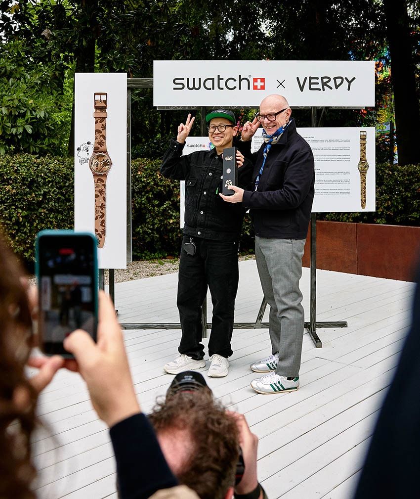 スウォッチがVERDYとコラボレーション！アートウォッチに施された秘密の仕掛けとは - 20枚目の画像