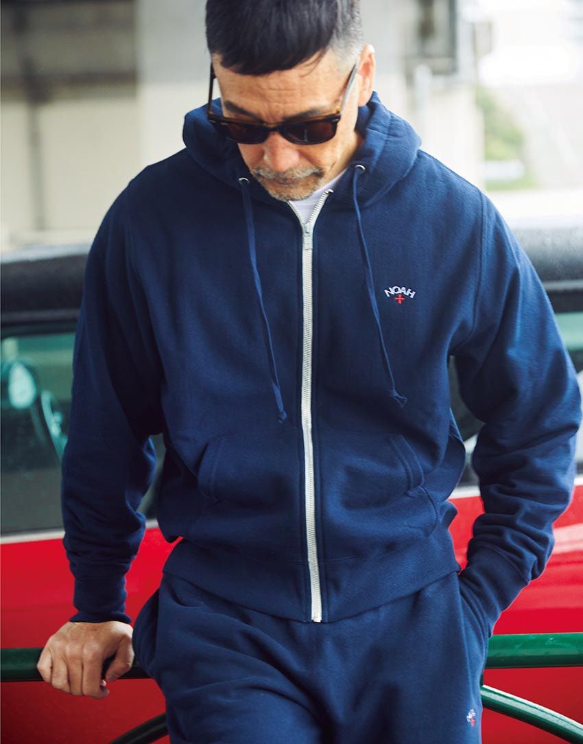 スタイリスト宮島尊弘さんが伝授！スウェットのセットアップをスッキリ着こなすコツ - 2枚目の画像