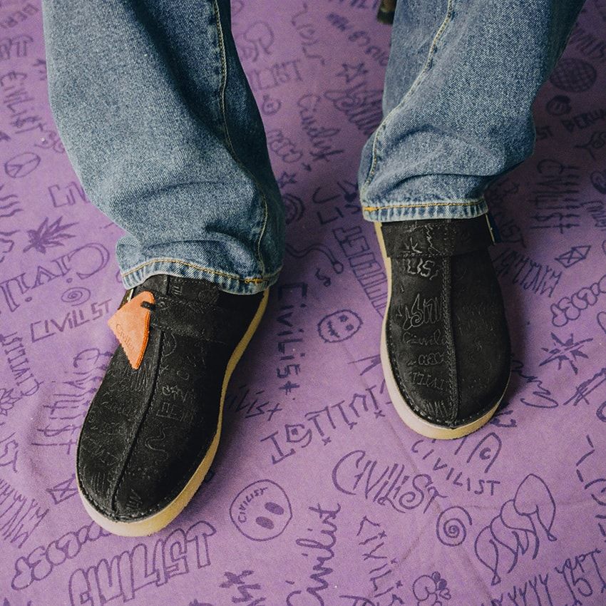 注目のスケートブランド「Civilist」がクラークスのワラビー＆トレック ミュールをアレンジ - 15枚目の画像