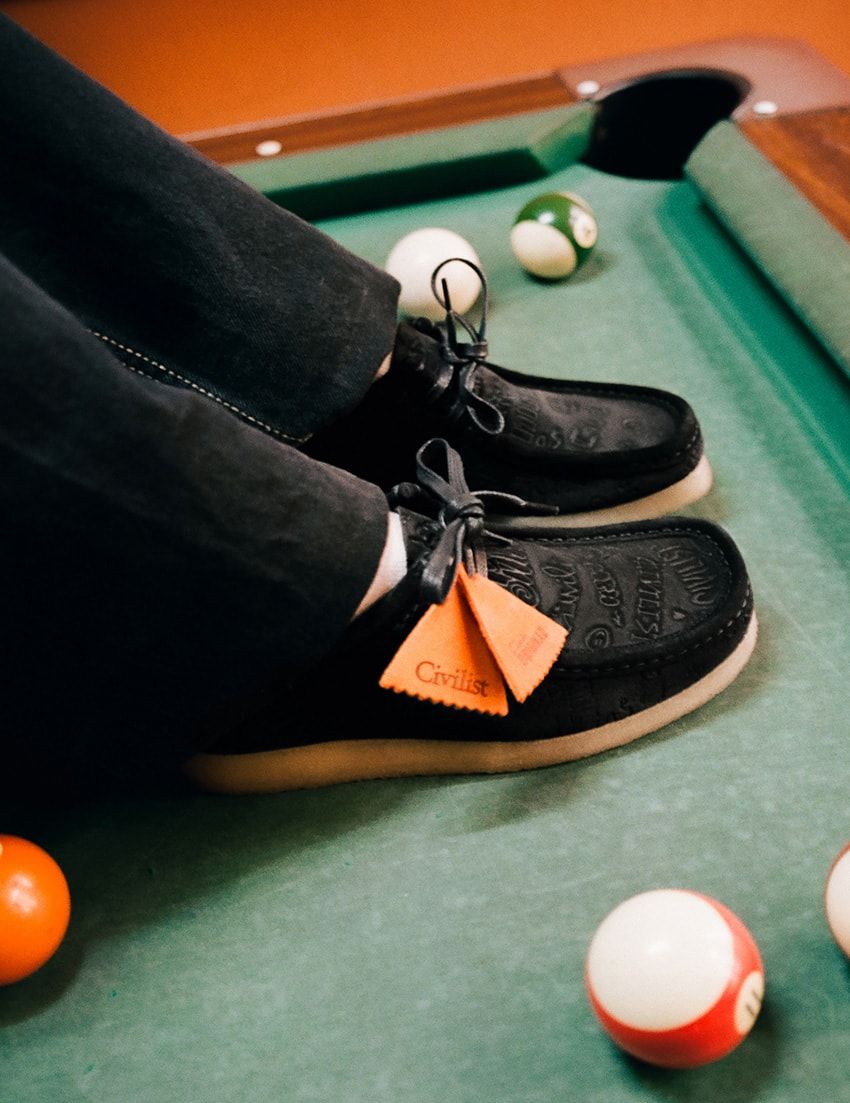 注目のスケートブランド「Civilist」がクラークスのワラビー＆トレック ミュールをアレンジ - 5枚目の画像