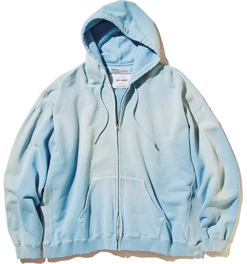 Tシャツにさらっと羽織りたいパーカ。プレス推薦、スウェット、シェル、シルクetc.多様な6枚 - 2枚目の画像