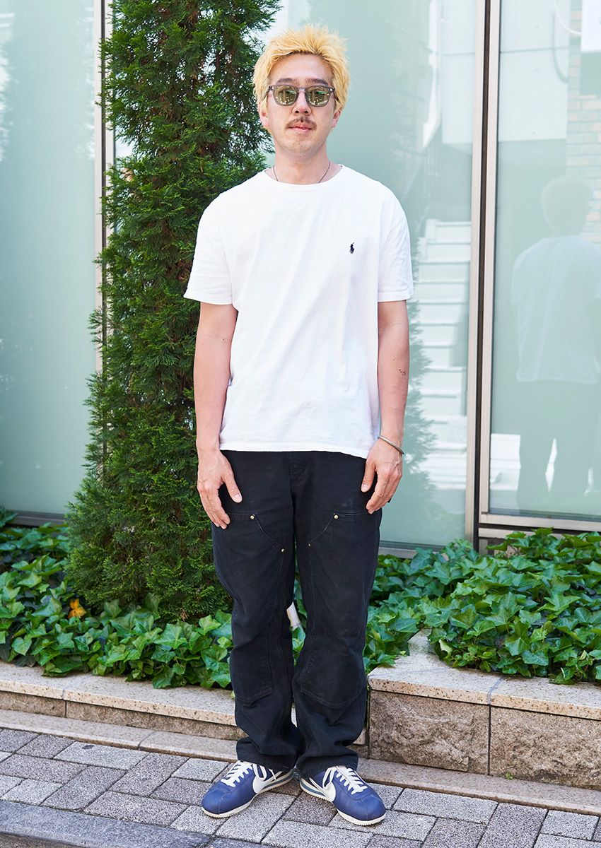 ラルフ ローレン好きな20代、30代、40代のスナップ集。白Tや青シャツの着こなし好例紹介 - 6枚目の画像