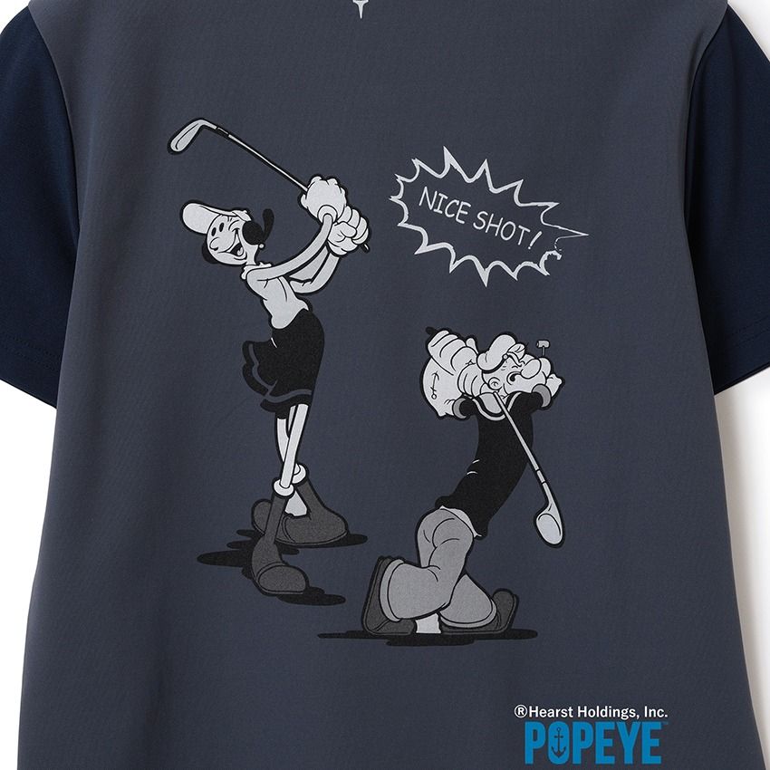 ポパイ™︎のナイスショットをグラフィックに。ビームス ゴルフがTシャツやギアを製作 - 3枚目の画像