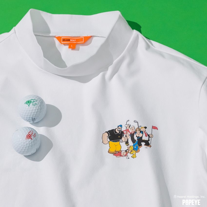 ポパイ™︎のナイスショットをグラフィックに。ビームス ゴルフがTシャツやギアを製作 - 9枚目の画像