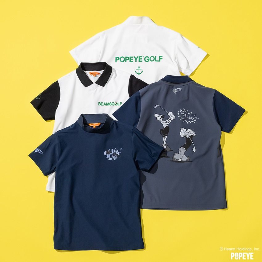 ポパイ™︎のナイスショットをグラフィックに。ビームス ゴルフがTシャツやギアを製作 - 11枚目の画像