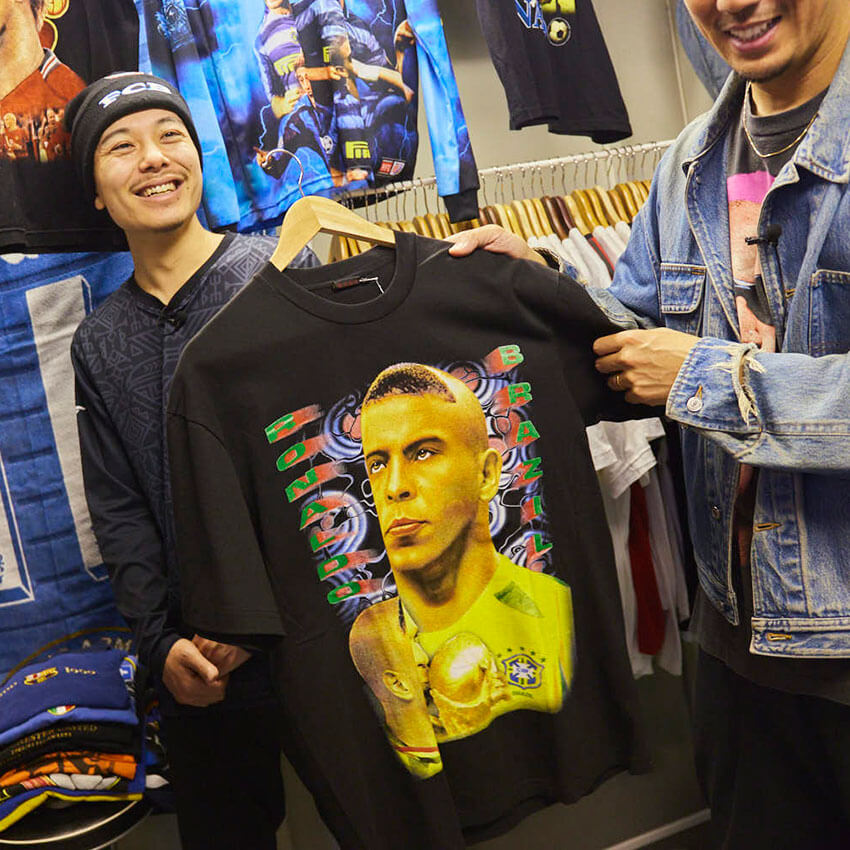 鈴木真悟がディグる「初心者も挑戦しやすいサッカー古着」ベッカムT