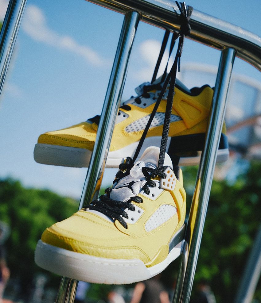 超稀少な「ジョーダン 5」のイエローを踏襲したジョーダンスパイジークが発売！抽選は24日まで - 15枚目の画像