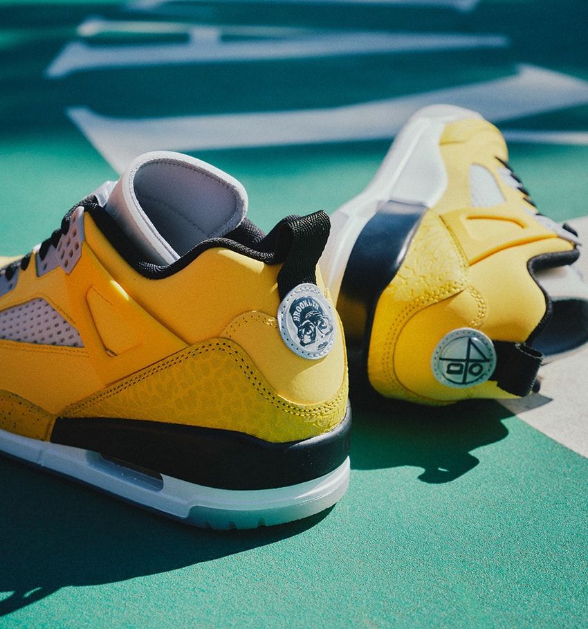 超稀少な「ジョーダン 5」のイエローを踏襲したジョーダンスパイジークが発売！抽選は24日まで - 1枚目の画像
