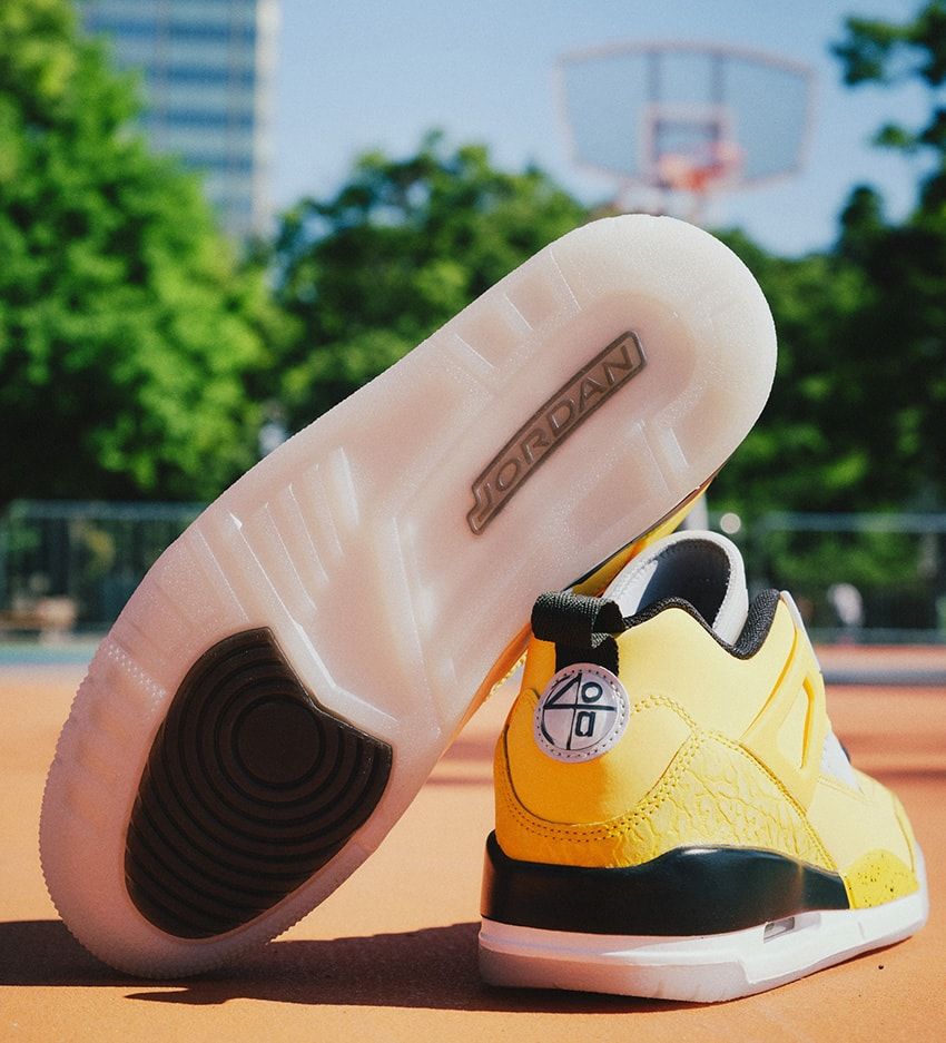 超稀少な「ジョーダン 5」のイエローを踏襲したジョーダンスパイジークが発売！抽選は24日まで - 11枚目の画像