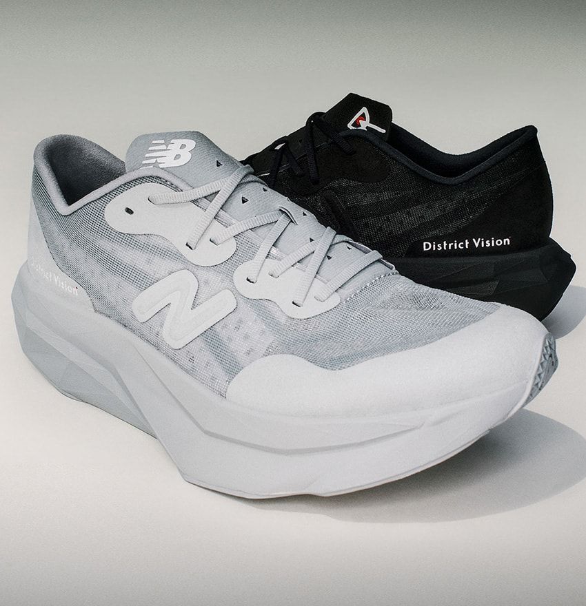 ポップな“Nロゴ”の「ニューバランス×ディストリクト ビジョン」Grey Daysを祝したコラボ作 - 4枚目の画像