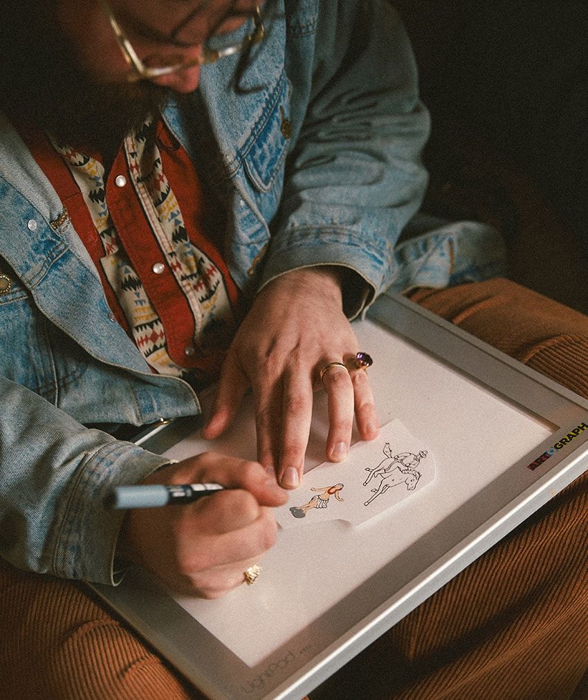 「ルーカ×ルーク・ペルティエ」ダークかつユーモア溢れたアートT登場！ポップアップも開催 - 7枚目の画像