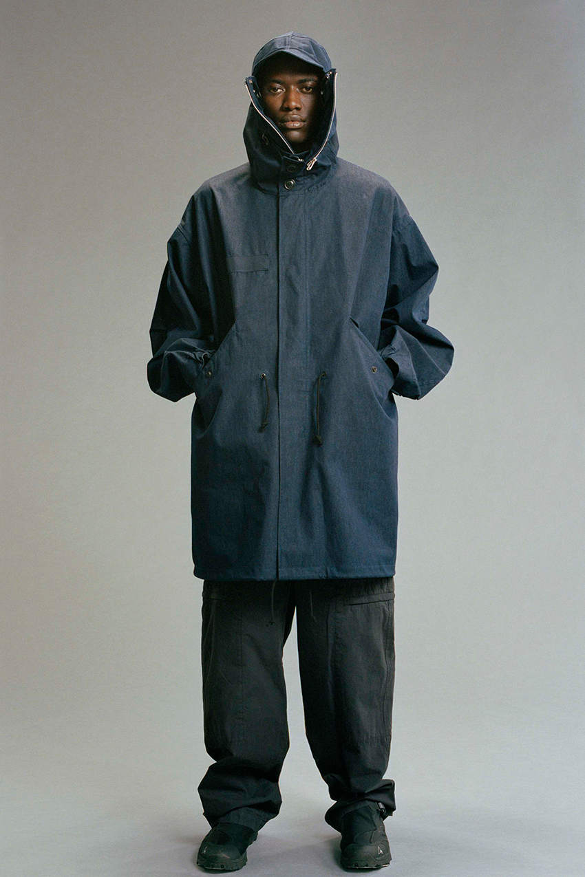 「C.P.カンパニー×ジュンヤ ワタナベ マン」デニムとナイロンでパーカを共作！ - 3枚目の画像
