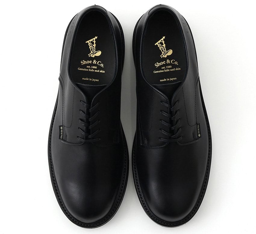 リーガルから梅雨時に活躍の新作が！ゴアテックスとビブラム搭載の全天候型プレーントウ - 10枚目の画像