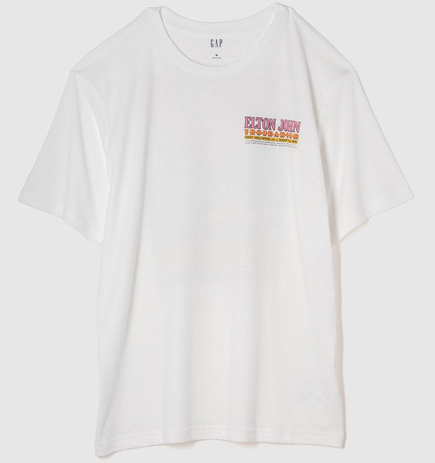 ボブ・マーリー、ガンズ、ビースティetc. 60〜90年代レジェンドの音楽TシャツがGAPから登場！ - 1枚目の画像