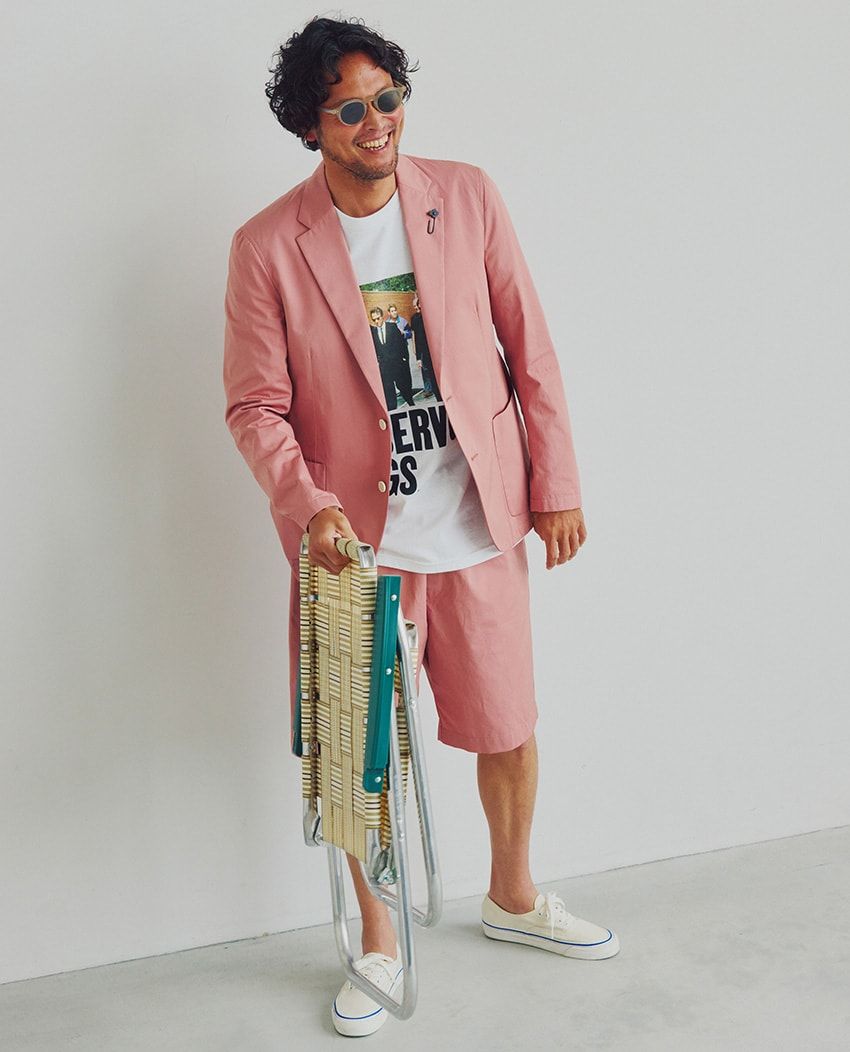 プラダ、アルマーニ、ラルディーニ。簡単にコーディネイトが完成する極上セットアップ - 3枚目の画像