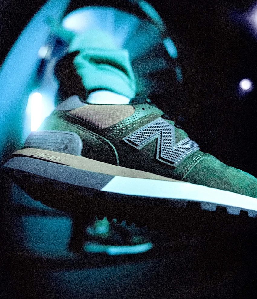 ストーンアイランド×ニューバランス「574 レガシー」第2弾はさまざまな年代のアーカイブで構築 - 1枚目の画像