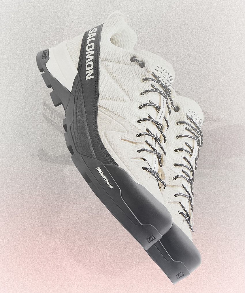 「エムエム6 メゾン マルジェラ×サロモン」のシューズ“X-Alp”。シュータンにナンバリングロゴが！ - 6枚目の画像