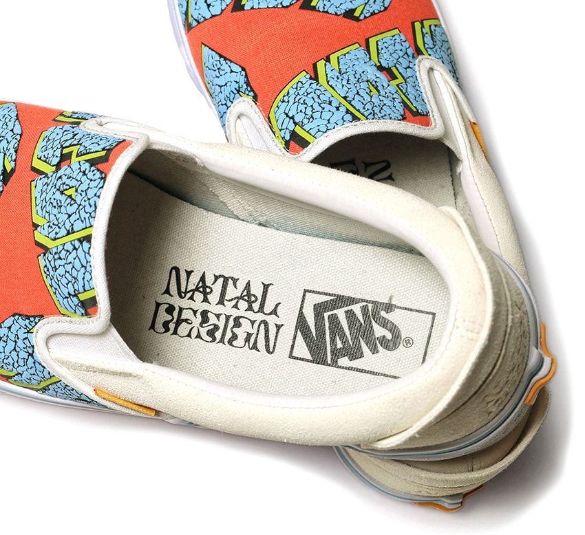 西海岸の雰囲気漂うカラーリングが魅力の「ヴァンズ」スリッポンはネイタルデザインとのコラボ作！ - 12枚目の画像