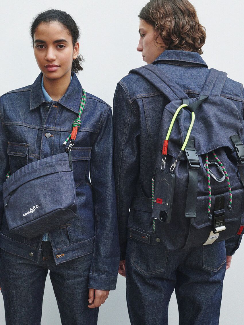 「デニム×ストラップ」A.P.C.とトポロジー、両者のアイコンが融合した初のカプセルコレクション - 7枚目の画像