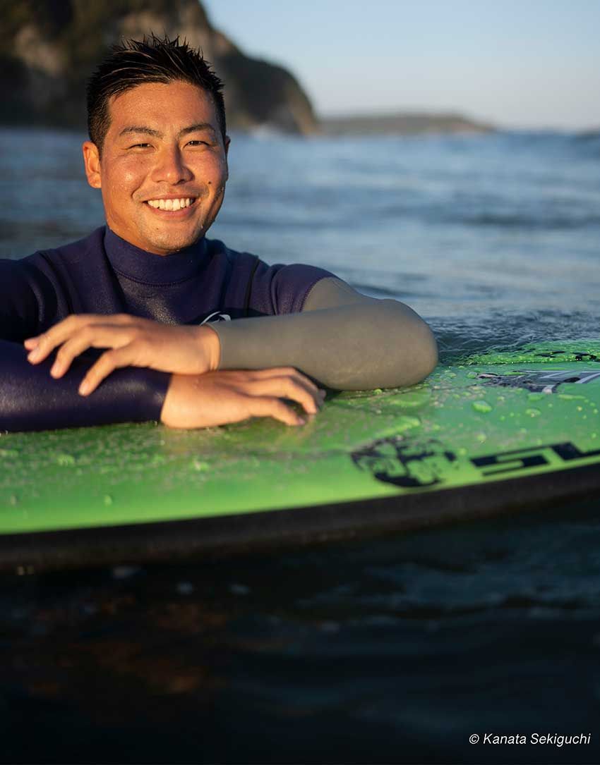 ボードは 「ロックダンス」、お守りは「転ばぬ守」。初出場サーフィン日本代表・稲葉玲王を支えるモノ - 7枚目の画像