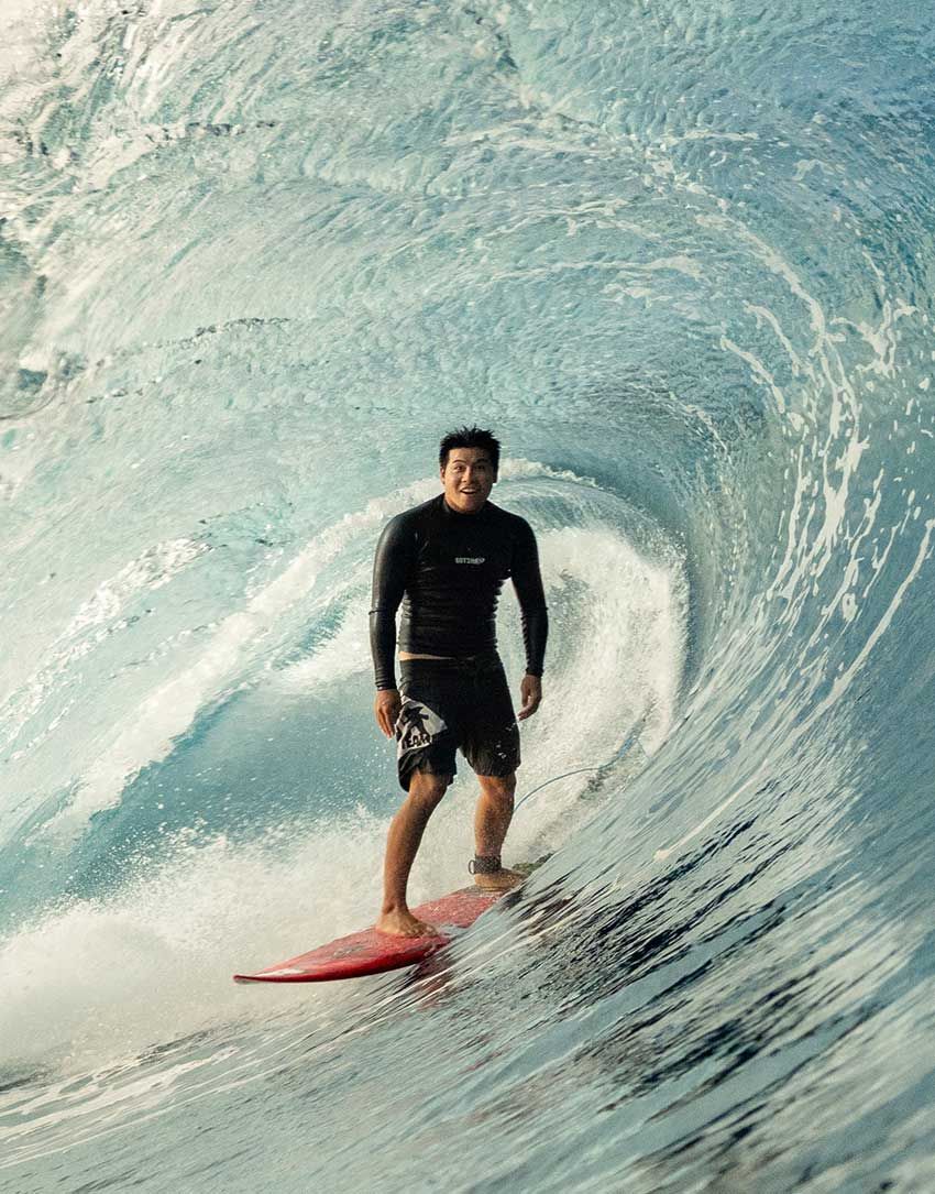 ボードは 「ロックダンス」、お守りは「転ばぬ守」。初出場サーフィン日本代表・稲葉玲王を支えるモノ - 11枚目の画像