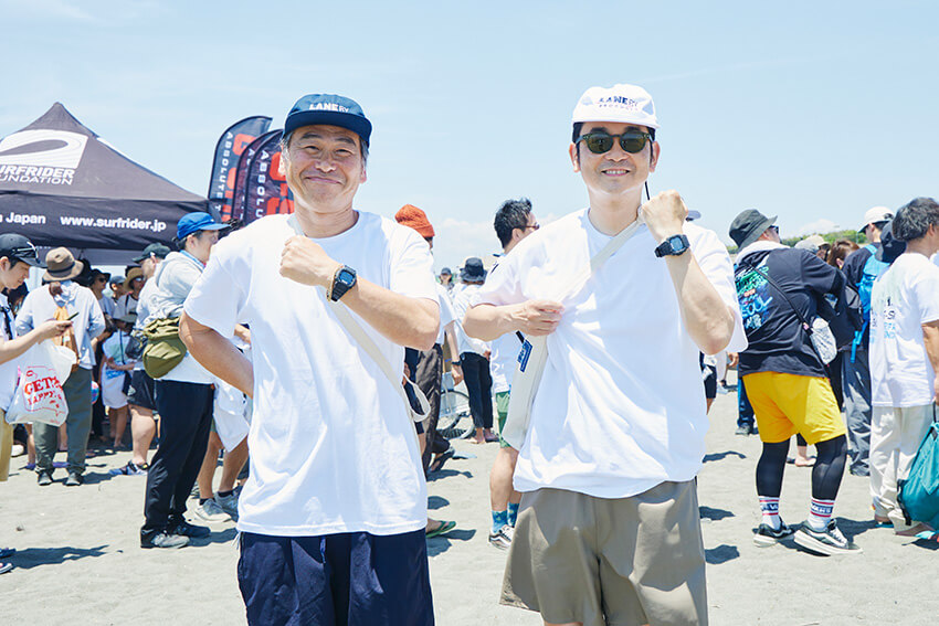 花井祐介 ウッドサインボード | Surfrider Foundation Japan