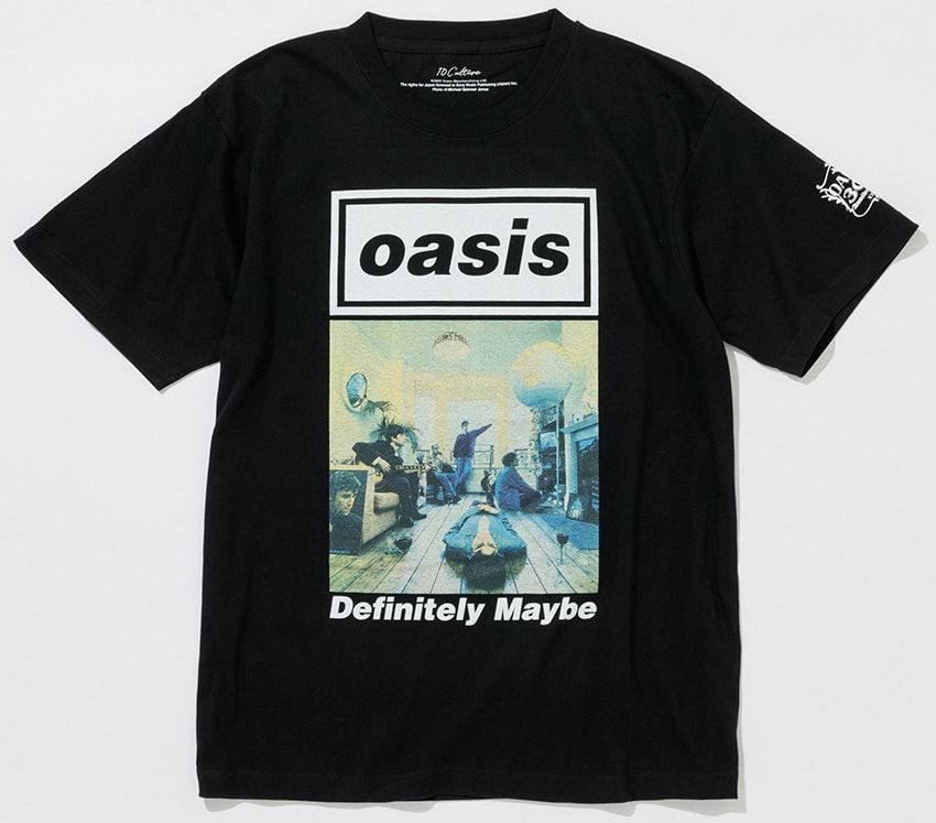 オアシスの名盤をプリントしたTシャツがアダム エ ロペから登場。黒と白の2色展開で全12柄！ - 19枚目の画像