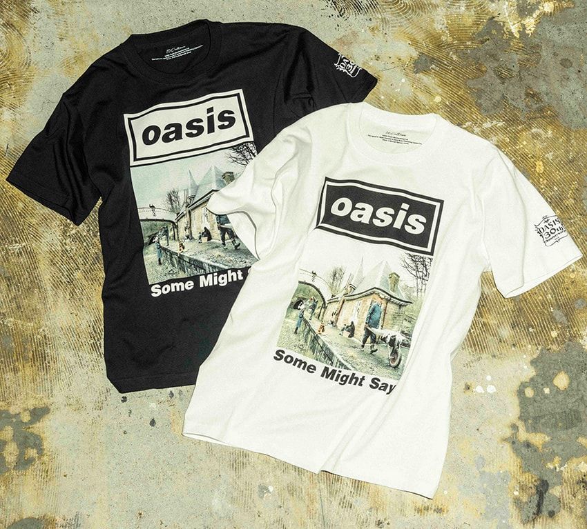 オアシスの名盤をプリントしたTシャツがアダム エ ロペから登場。黒と白の2色展開で全12柄！ - 13枚目の画像
