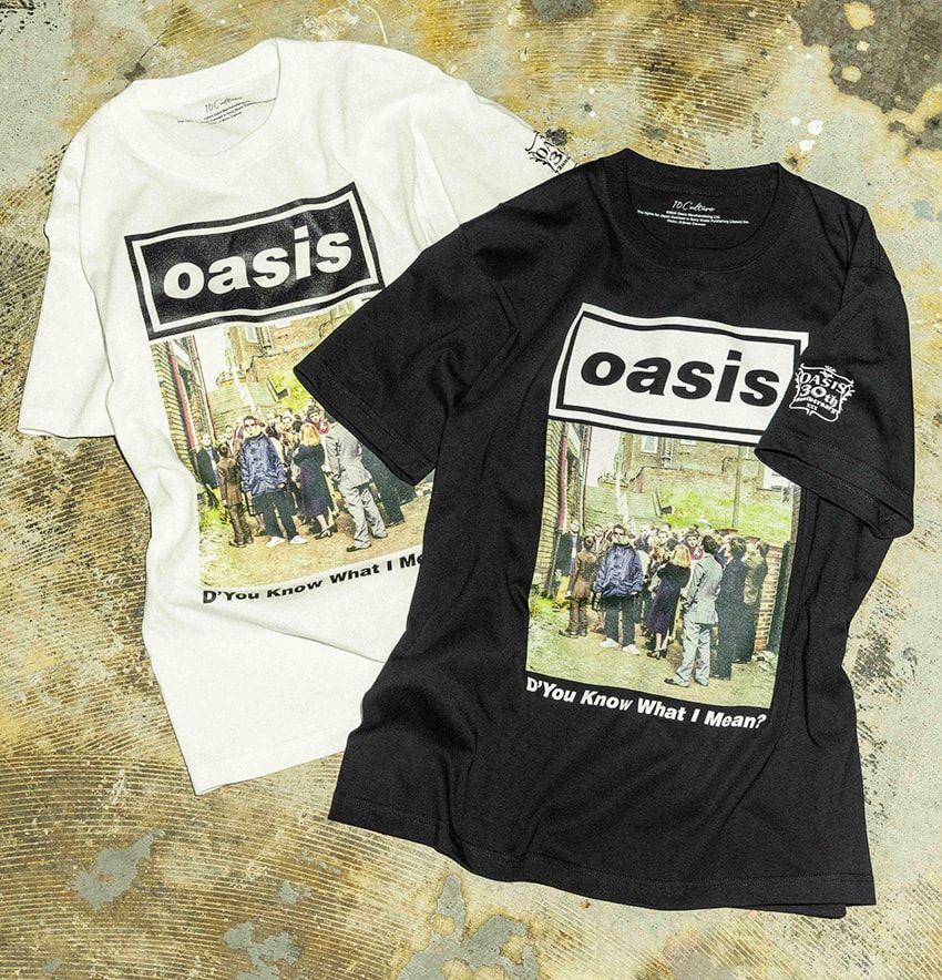 オアシスの名盤をプリントしたTシャツがアダム エ ロペから登場。黒と白の2色展開で全12柄！ - 14枚目の画像
