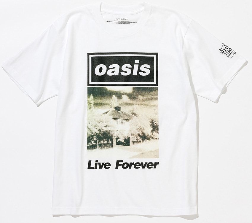 オアシスの名盤をプリントしたTシャツがアダム エ ロペから登場。黒と白の2色展開で全12柄！ - 25枚目の画像